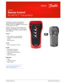 Remote Control Transmitter RCT-IKompact Datasheet Danfoss EN