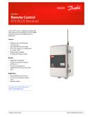 Remote control receiver RCT-R70-Plus Datasheet Danfoss EN