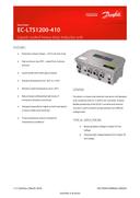 Electric Converter EC-LTS1200-410 Data Sheet Danfoss EN