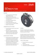 Electric Machine EM PME375-T200 Data Sheet Danfoss EN