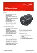 Electric Machine EM-PMI540-T3000 Data Sheet Danfoss EN