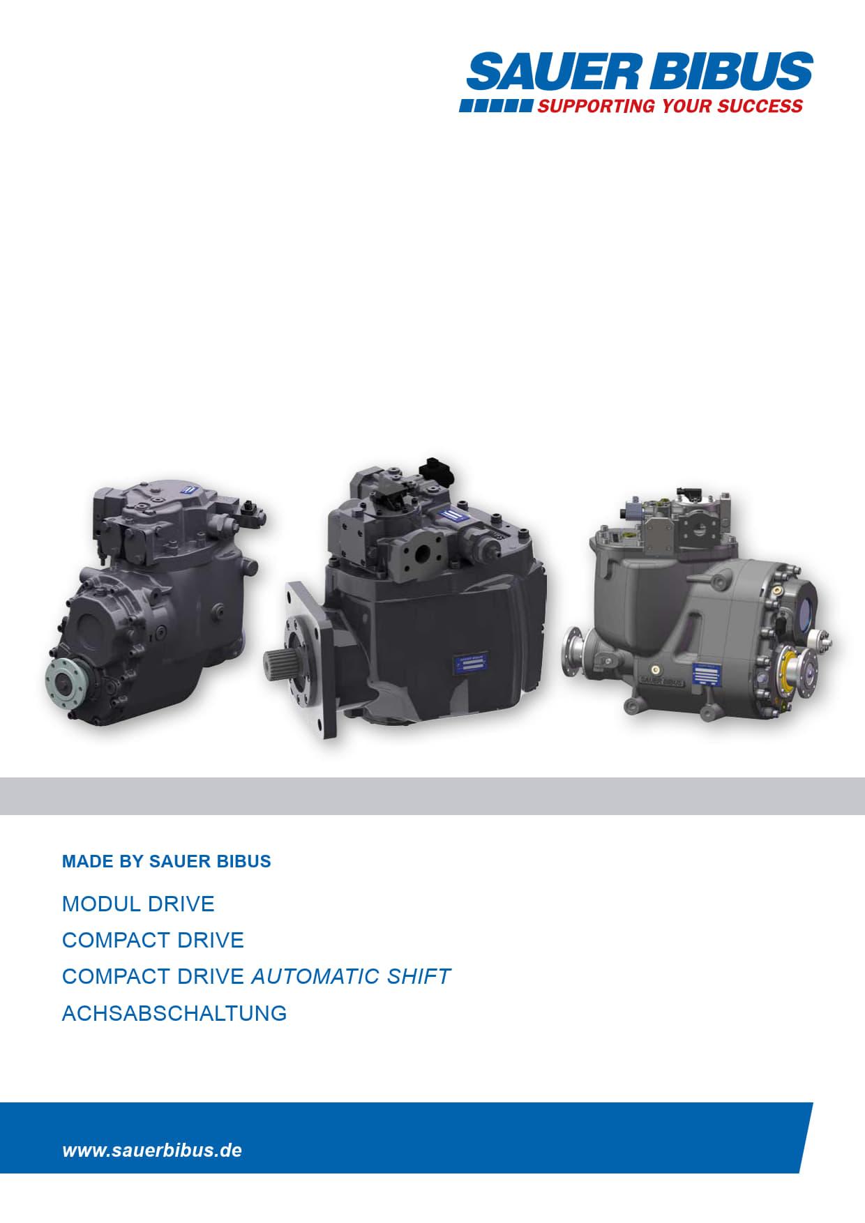 Drive Compact & Drive Broschüre Sauer BIBUS DE