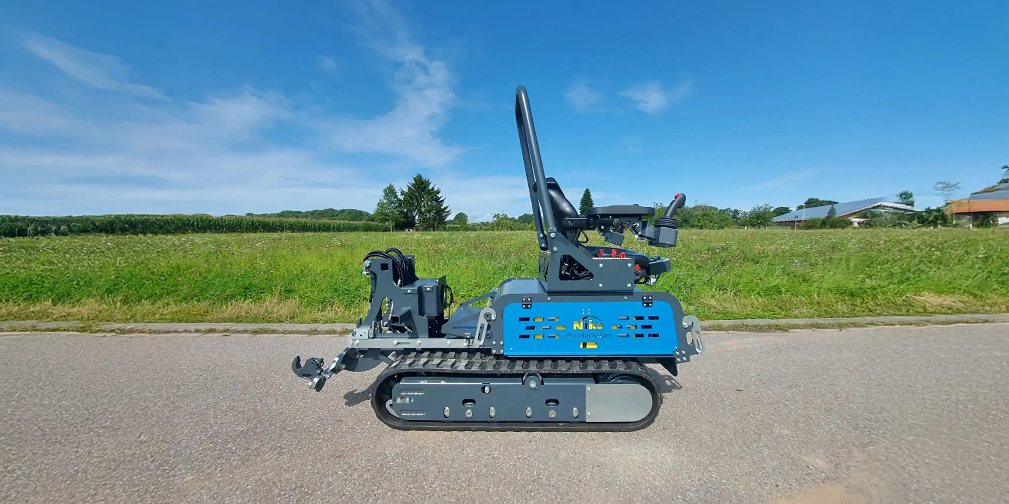 Massgeschneiderte Elektrifizierung eines Raupenschleppers