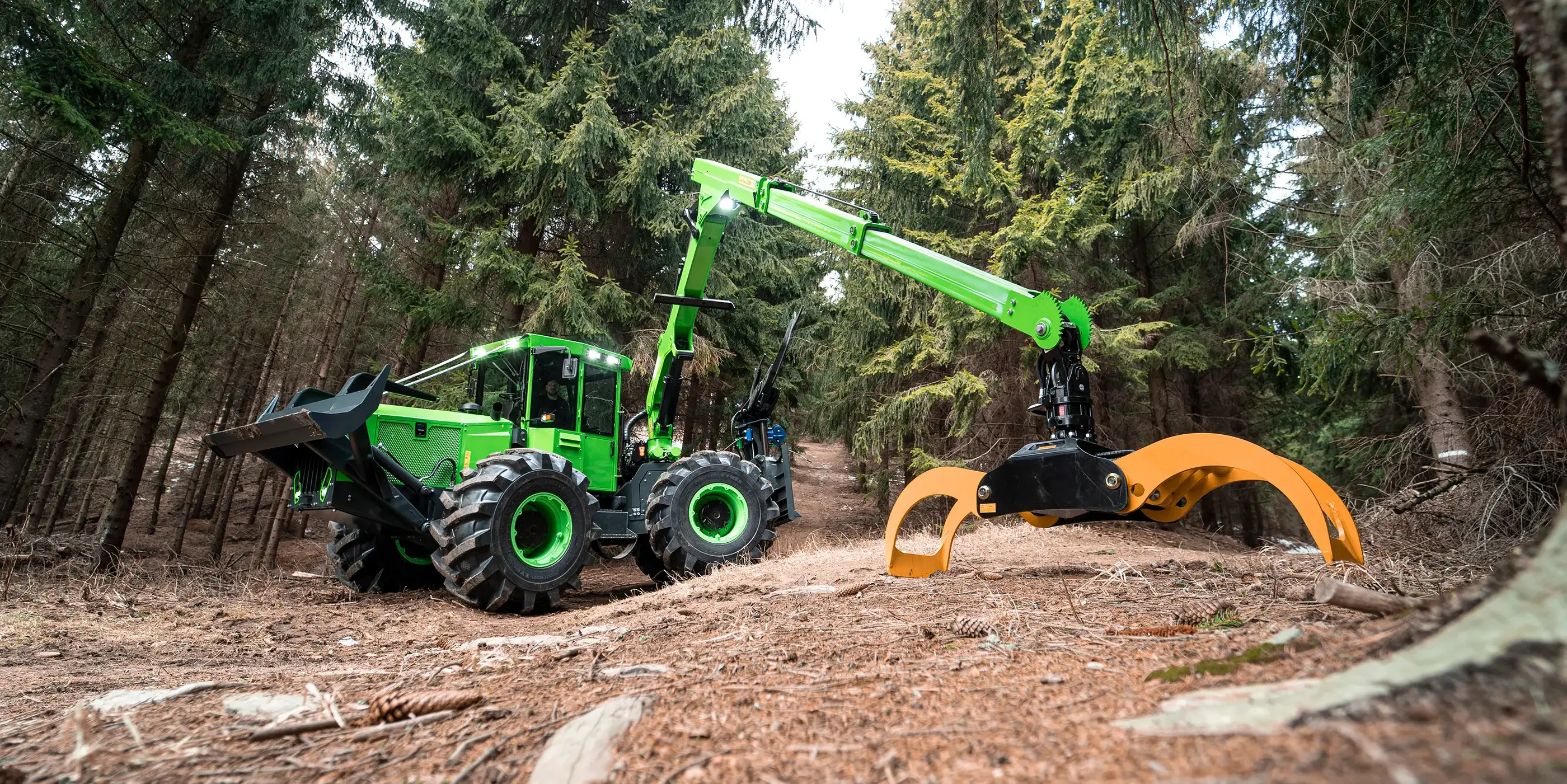 Une solution complète sur mesure pour les tracteurs forestiers
