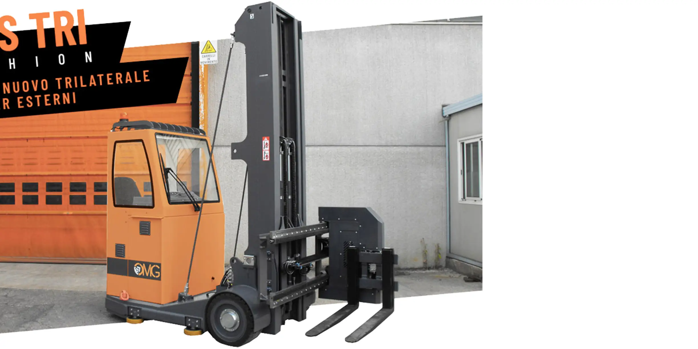 Progettazione software per carrello elevatore OMG Industry