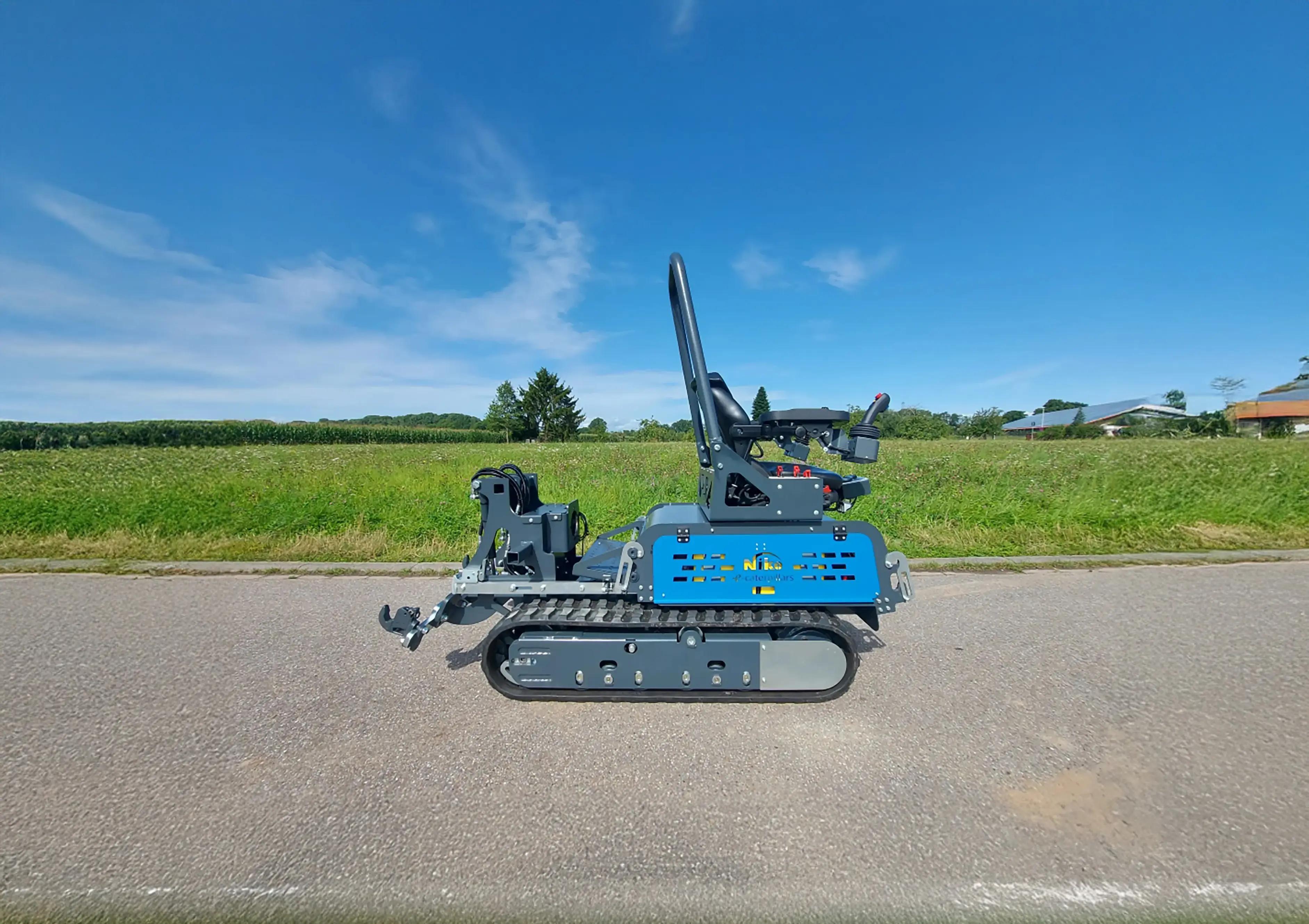 Massgeschneiderte Elektrifizierung eines Raupenschleppers