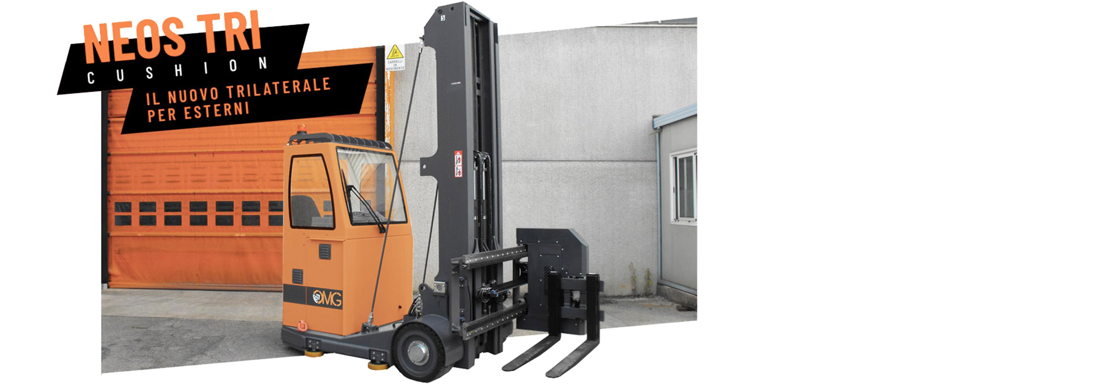 Progettazione software per carrello elevatore OMG Industry